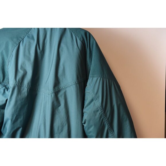 Vintage CB Parka Ski Jacket With Pants Snow Suit Size Medium Teal Green Pants 34 - Picture 12 of 16